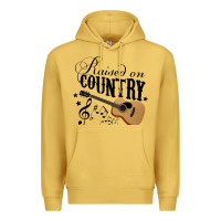 Antique Gold Raised On Country Country Life Country Music Lover Premium Hoodie - tuanDangUi