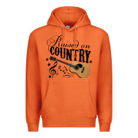 Carrot Raised On Country Country Life Country Music Lover Premium Hoodie - tuanDangUi