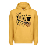 Raised On Country Country Life Country Music Lover Premium Hoodie | Teevron
