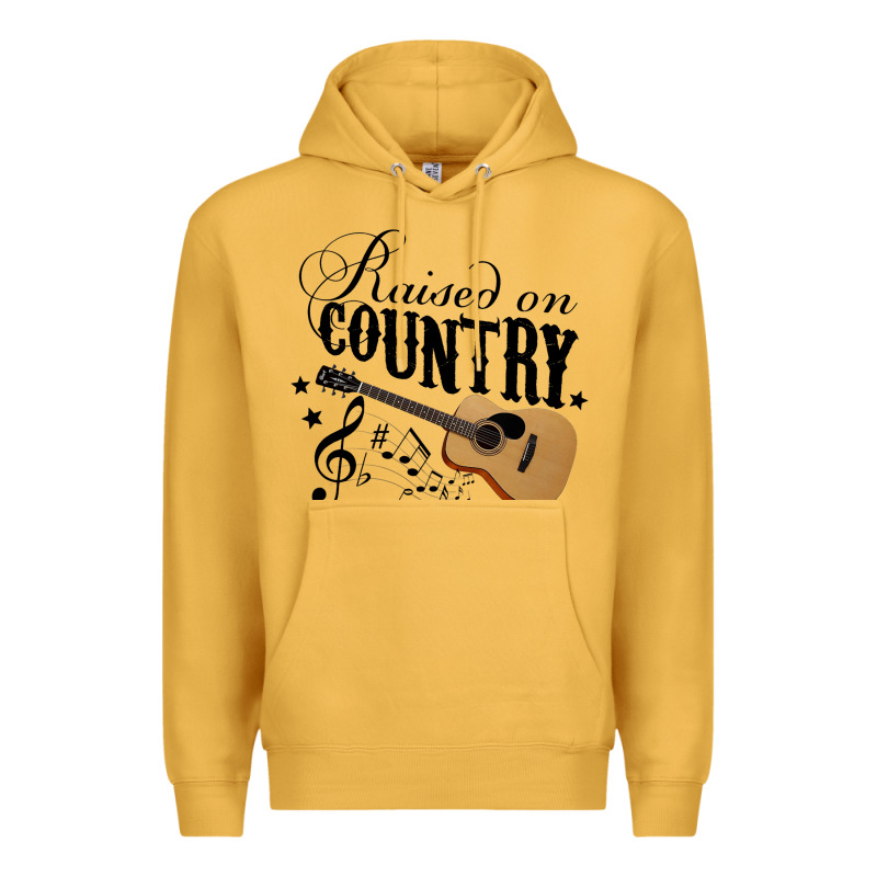 Raised On Country Country Life Country Music Lover Premium Hoodie by tuanDangUi | Teevron