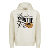 Oatmeal Heather Raised On Country Country Life Country Music Lover Premium Hoodie - tuanDangUi
