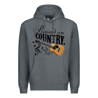 Rock Raised On Country Country Life Country Music Lover Premium Hoodie - tuanDangUi