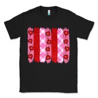 Black valentine's day brushstrokes Classic Tee - RanaPortraitStore