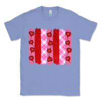 Colony Blue valentine's day brushstrokes Classic Tee - RanaPortraitStore