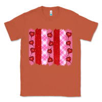 Copper valentine's day brushstrokes Classic Tee - RanaPortraitStore