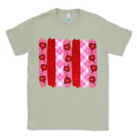 Matcha valentine's day brushstrokes Classic Tee - RanaPortraitStore