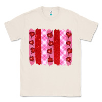 Natural valentine's day brushstrokes Classic Tee - RanaPortraitStore