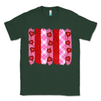 Sports Green valentine's day brushstrokes Classic Tee - RanaPortraitStore