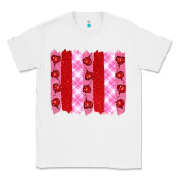 White valentine's day brushstrokes Classic Tee - RanaPortraitStore