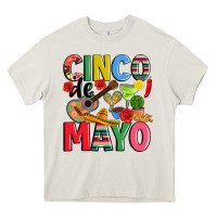 Cream cinco de mayo Heavy Core Tee - JahusDesignShop