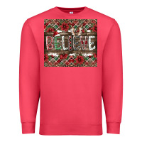 Cardinal Believe Premium Sweatshirt - CowhideDigitalArt