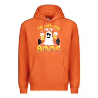 Carrot i'm just here for the boos halloween costume gift Premium Hoodie - tuanDangUi