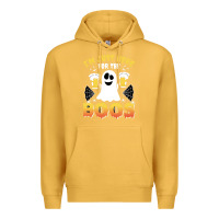 Mustard i'm just here for the boos halloween costume gift Premium Hoodie - tuanDangUi