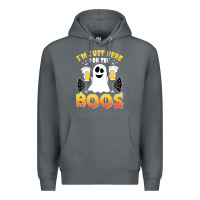 Rock i'm just here for the boos halloween costume gift Premium Hoodie - tuanDangUi