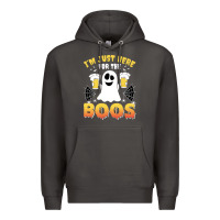 Smoke i'm just here for the boos halloween costume gift Premium Hoodie - tuanDangUi