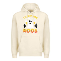 Tofu i'm just here for the boos halloween costume gift Premium Hoodie - tuanDangUi