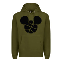 Army Green basketball soft cotton Premium Hoodie - tuanDangUi