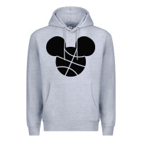 Heather Grey basketball soft cotton Premium Hoodie - tuanDangUi
