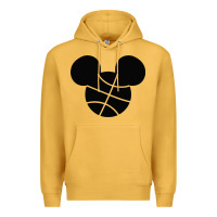Mustard basketball soft cotton Premium Hoodie - tuanDangUi