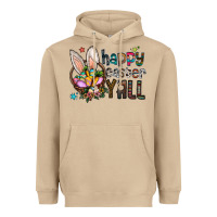 Mushroom happy easter y all Heavyweight Hoodie - CowhideDigitalArt