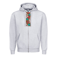 Heather Grey baseball pen wraps Zipper Hoodie - BundleAndBundleShop