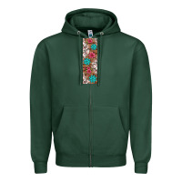 Sports Green baseball pen wraps Zipper Hoodie - BundleAndBundleShop