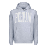 Heather Grey peepaw grandpa new grandfather fathers Premium Hoodie - tuanDangUi