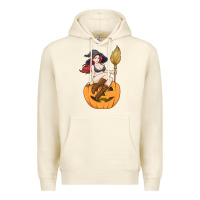 Sandshell sexy witch halloween costume blackcraft pumpkin wi Premium Hoodie - tuanDangUi