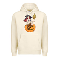 Tofu sexy witch halloween costume blackcraft pumpkin wi Premium Hoodie - tuanDangUi