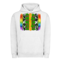 Pigment Lunar Rock st patricks day rainbow brushstroke Urban Hoodie - Artiststas