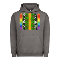 Pigment Tornado st patricks day rainbow brushstroke Urban Hoodie - Artiststas