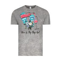 Cloud Rock Wine Flip Flops Girl Vintage Tee - Bettercallsaul