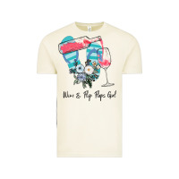 Vintage Arctic Wine Flip Flops Girl Vintage Tee - Bettercallsaul