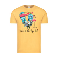Vintage Mustard Wine Flip Flops Girl Vintage Tee - Bettercallsaul