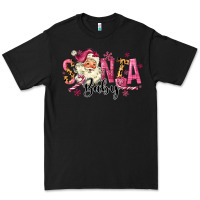 Black Santa Baby Pink Christmas Premium Tee - MaliasSmallBusiness