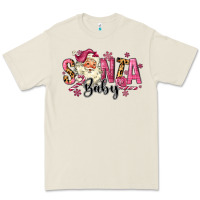Bone Santa Baby Pink Christmas Premium Tee - MaliasSmallBusiness