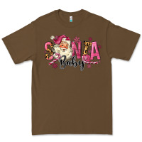 Cacao Santa Baby Pink Christmas Premium Tee - MaliasSmallBusiness