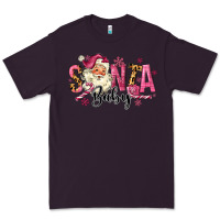Plum Santa Baby Pink Christmas Premium Tee - MaliasSmallBusiness