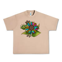 Burro western sunflower Urban Heavy Tee - JahusDesignShop