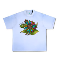 Grape Ice western sunflower Urban Heavy Tee - JahusDesignShop