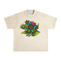 Sandshell western sunflower Urban Heavy Tee - JahusDesignShop