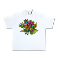 White western sunflower Urban Heavy Tee - JahusDesignShop