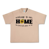 Burro welcome to our Home Sunflower Urban Heavy Tee - Bettercallsaul
