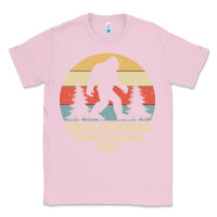 Bubblegum Pink Bigfoot Social Distancing World Champion Classic Tee - Bettercallsaul