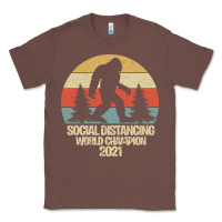 Chestnut Bigfoot Social Distancing World Champion Classic Tee - Bettercallsaul