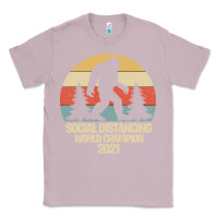 Lilac Bigfoot Social Distancing World Champion Classic Tee - Bettercallsaul