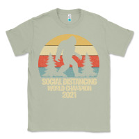 Matcha Bigfoot Social Distancing World Champion Classic Tee - Bettercallsaul