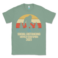 Sage Bigfoot Social Distancing World Champion Classic Tee - Bettercallsaul