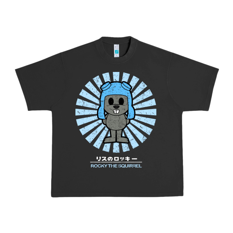 Rocky The Squirrel Retro Vintage Urban Heavy Tee by tuanDangUi | Teevron