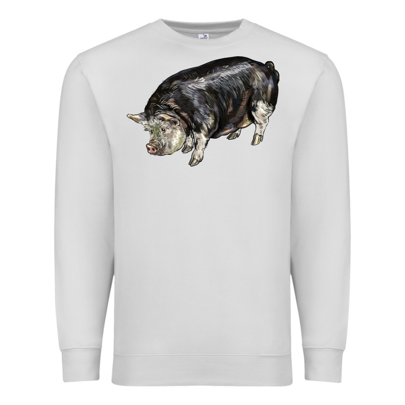 Poland China Pig Premium Sweatshirt by LillyAllenDesigns | Teevron